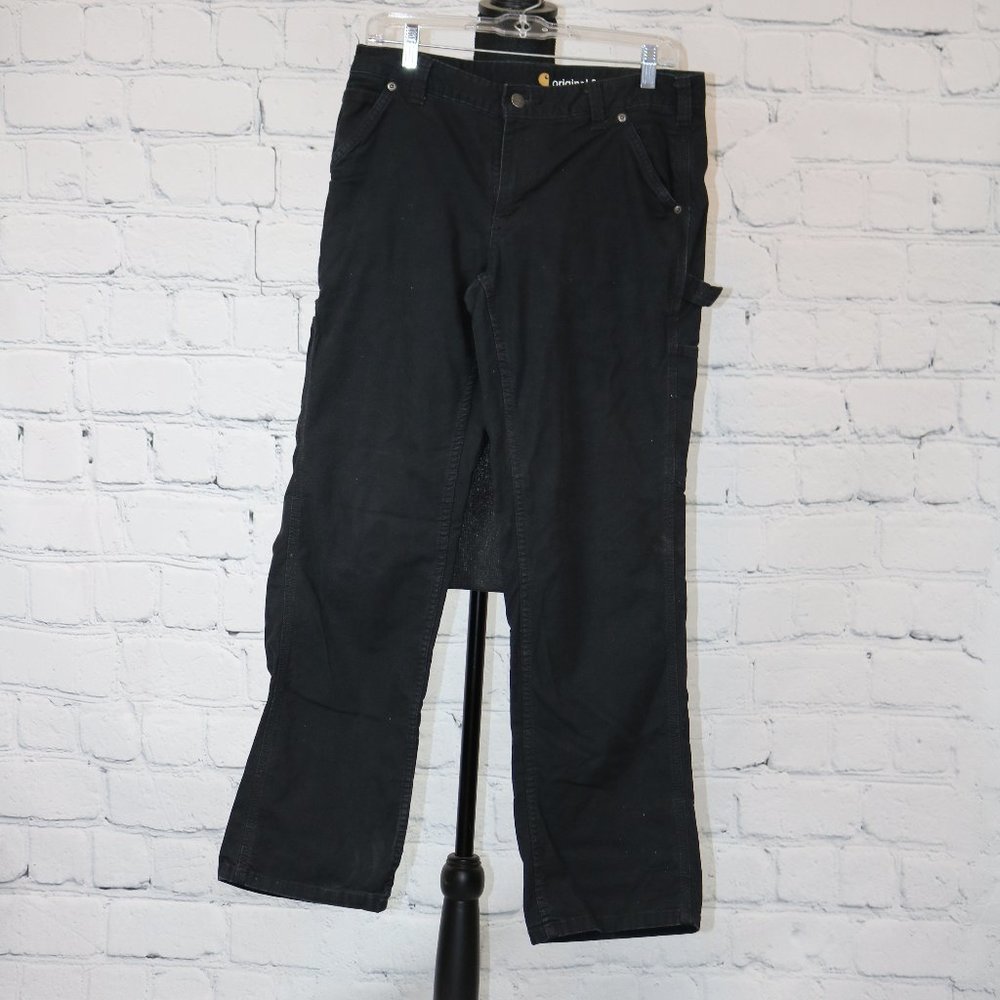 Carhartt Black Carpenter Work Jean